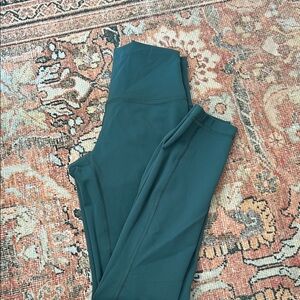 Lululemon high rise Wunder train